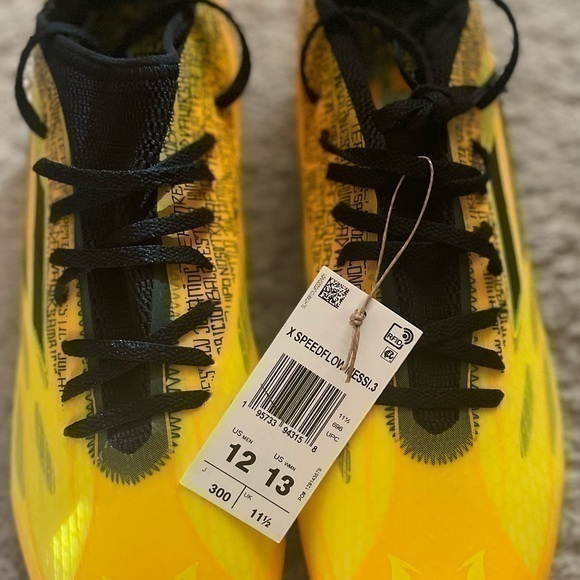 adidas Other - NEW Adidas x SpeedFlow Messi.3 FG Men’s Soccer Cleats Football GW7419 Yellow 12
